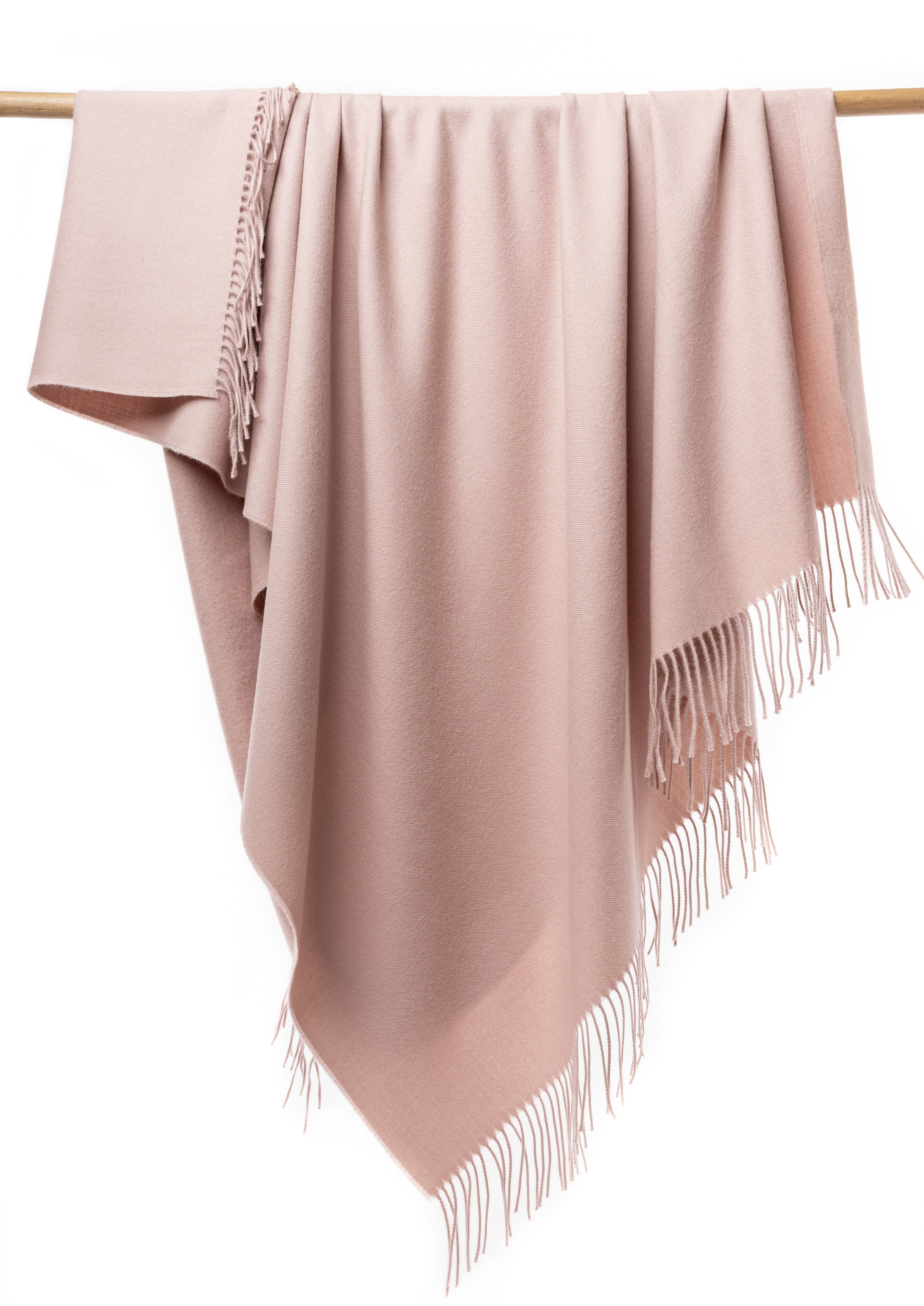 Alpaca Blanket - Plain (Pink)