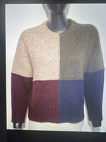 Load image into Gallery viewer, Color block sweater
