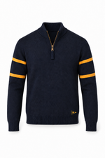 Load image into Gallery viewer, Michigan Heritage Quarter Zip Sweater
