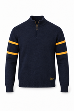 Load image into Gallery viewer, Michigan Heritage Quarter Zip Sweater

